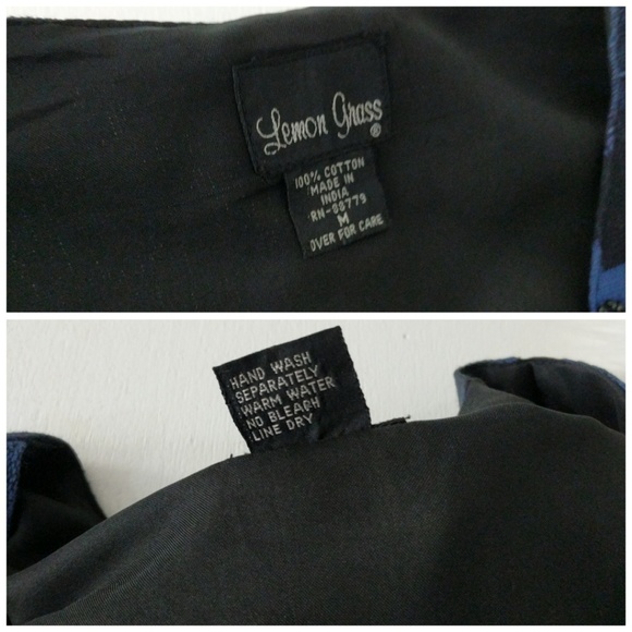 Lemon Grass | Bohemian Aztec Vest Size Large - Picture 5 of 8